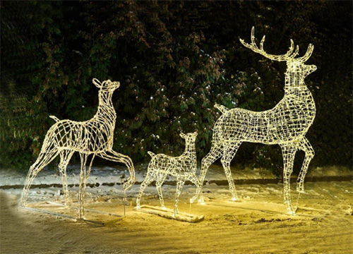 Светодиодные фигуры животных в Белгороде